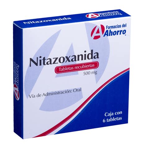 nitazoxanida dosis - nitazoxanida como tomar
